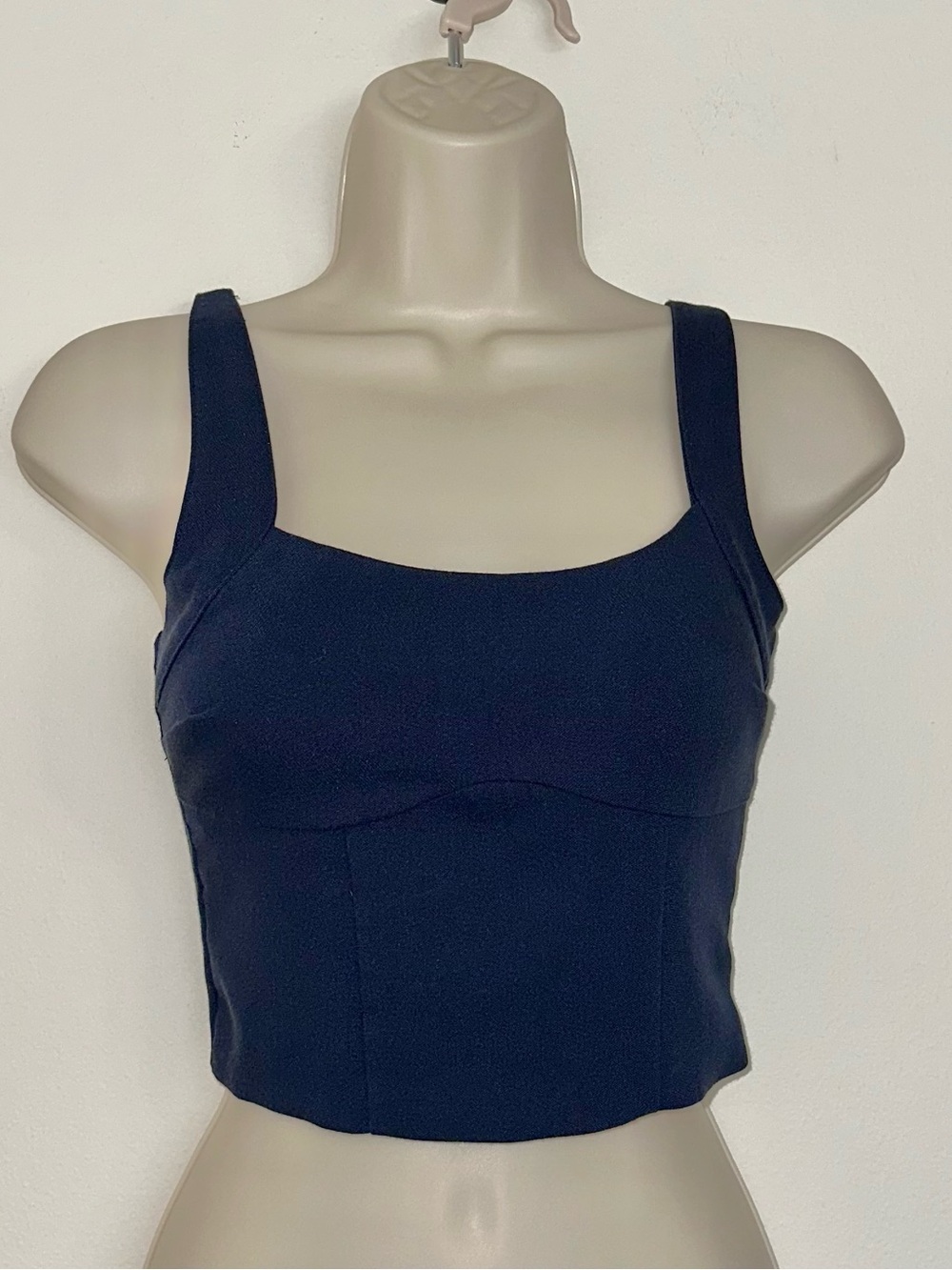 Abercrombie & Fitch Navy Crop Top